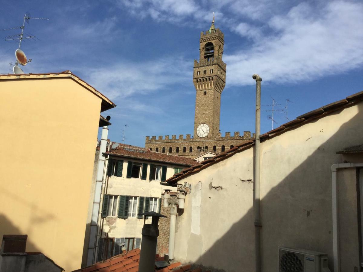 Vista Su Palazzo Vecchio Apartamento Florencia Exterior foto